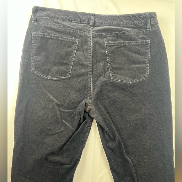 Talbots - Women’s Pants - Corduroy - Black - 14 Petite - Straight - Picture 7 of 10